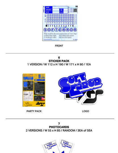 YVES - 3rd EP Album [SOFT ERROR] (2 Versions).