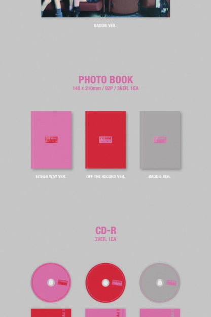 IVE - 1st EP Album [I'VE MINE] (4 versions).