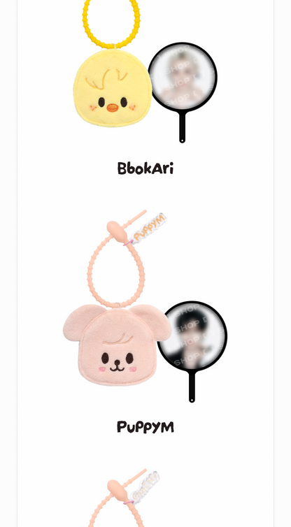 (PRE-ORDER 2026-11-16) Stray Kids - [Stray Kids World Tour <RUN IT SEOUL> Merch] SKZOO PLUSH MINI PICKET KEYRING - RUN IT (POB Included Based on Order Amount)