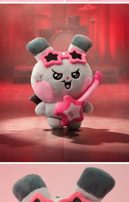 MIGHTEEZ(ATEEZ) - [MIGHTEEZ Rock The Stage] PLUSH KEYRING - ROCKSTAR (8 Versions)(LINE FRIENDS SQUARE MERCH)