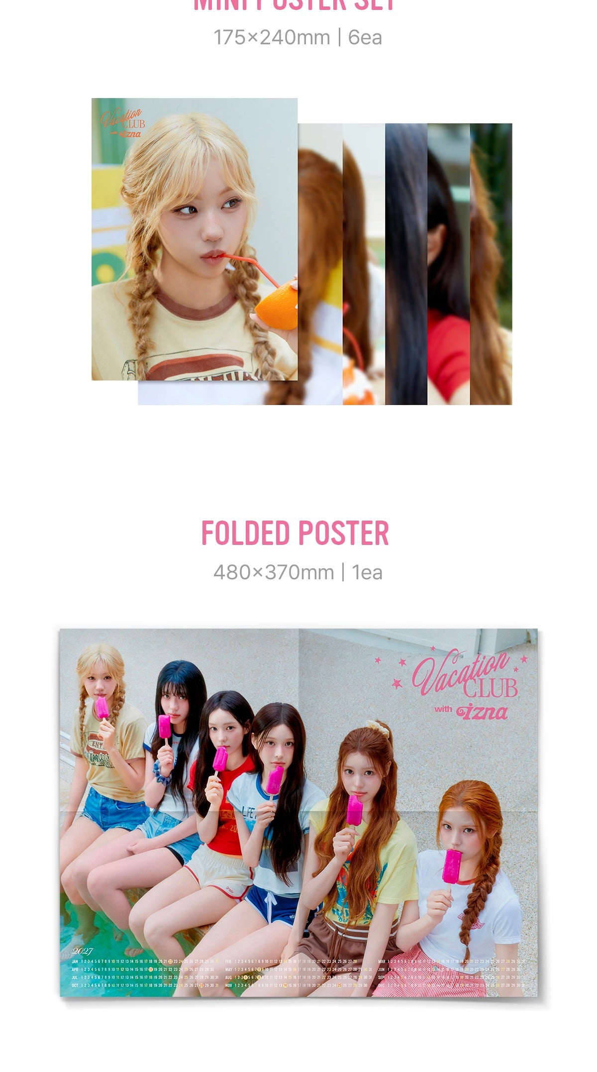 (PRE-ORDER 2026-12-18) izna - 2027 Season's Greetings [VACATION CLUB with izna](🎁POB Included - Pre-order only)