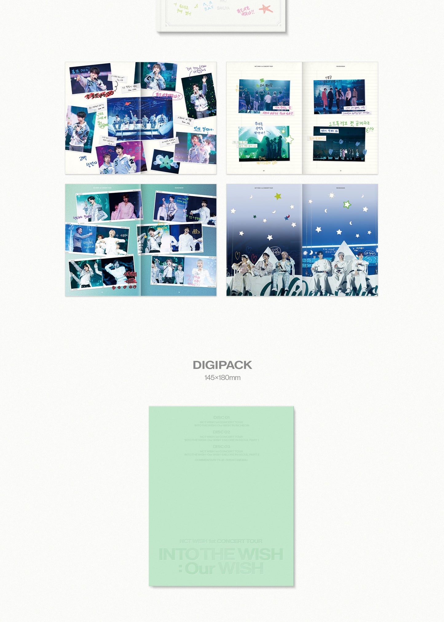 (PRE-ORDER 2026-10-07) NCT Wish - 1st CONCERT TOUR [INTO THE WISH : Our WISH](Blu-ray Version)