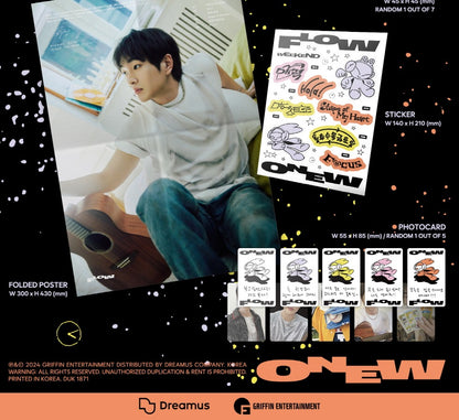 Onew (SHINee) 3rd Mini Album Flow (2 Versions).