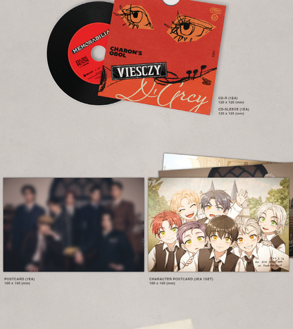 ENHYPEN Dark Moon Special Album Memorabilia Moon Version.