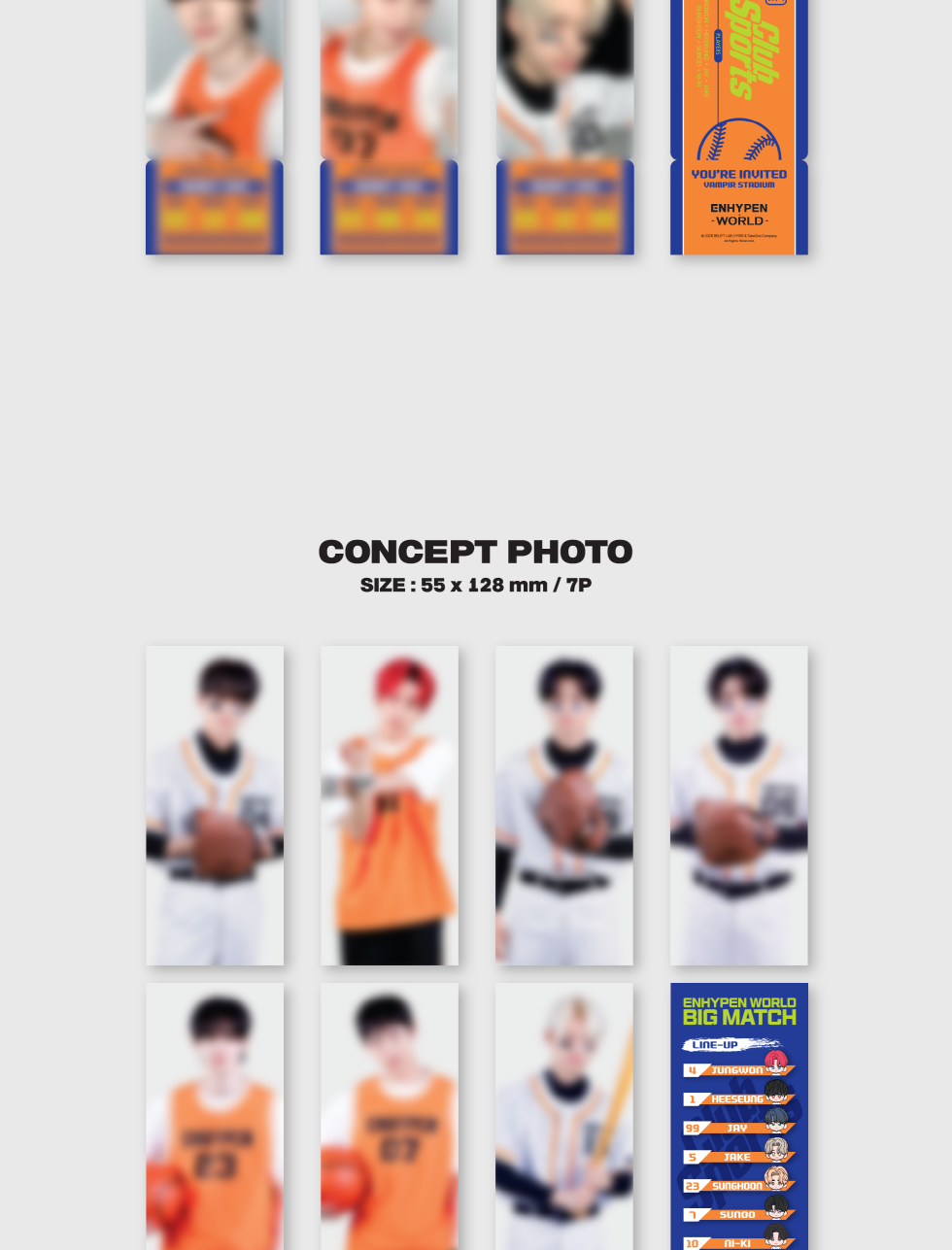 ENHYPEN - World Coupon Card Collection [Club Sports] (2 Versions