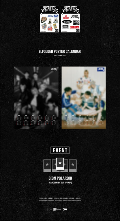 (PRE-ORDER 2025-01-14) P1Harmony - 2026 Season's Greetings [SUPER HERO'S OFF THE RECORDS](POB - Photocard 1ea)(💝 K-Towns 2026 Season's Greetings Event!)