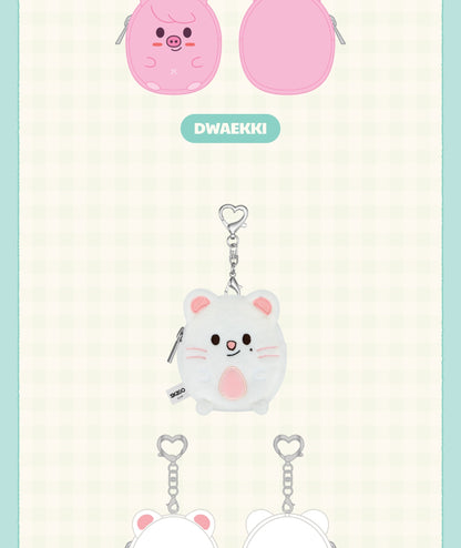 (PRE-ORDER 2025-12-25) Stray Kids - SKZOO X ZOOTOPIA2 POP-UP STORE OFFICIAL MERCH (PLUSH COIN POUCH)(16 Versions).