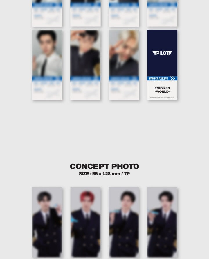 ENHYPEN - World Coupon Card Collection [Pilot Basic Version].