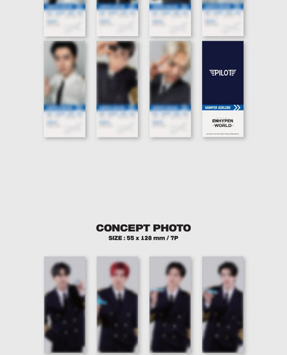 ENHYPEN - World Coupon Card Collection [Pilot Basic Version].