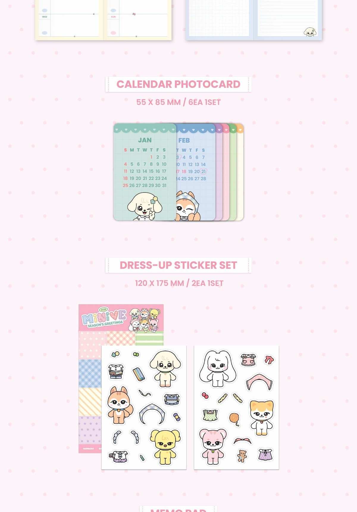 (PRE-ORDER 2025-12-26) IVE - MiNiVE 2026 Season's Greetings (💝 K-Towns 2026 Season's Greetings Event!)