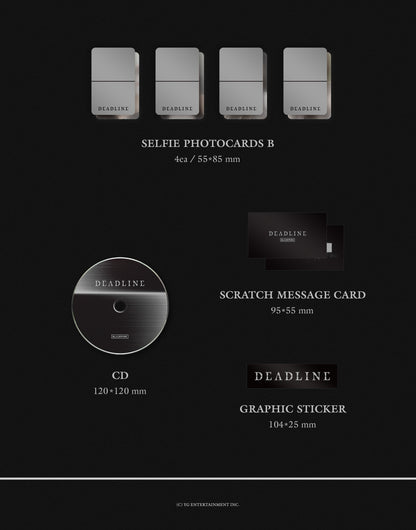 (PRE-ORDER 2026-03-13) BLACKPINK - 3rd Mini Album [DEADLINE] GRAY Version (POB Included)