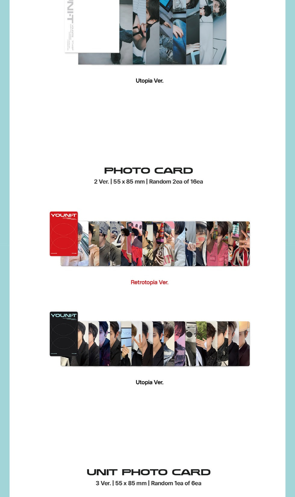 YOUNITE - 7th EP Album [YOUNI-T] (2 Versions)