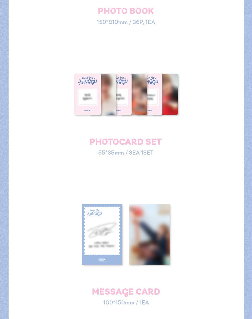 (PRE-ORDER 2025-12-22) ONEW (SHInee) - 2026 ONEW SEASON'S GREETINGS [Dear My JJINGGU](💝 K-Towns 2026 Season's Greetings Event!)