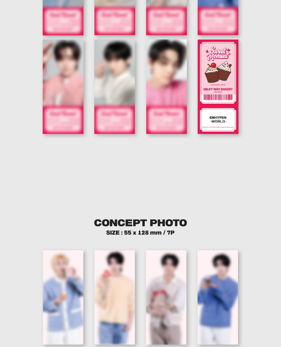 ENHYPEN - World Coupon Card Collection [Vampire Basic Version