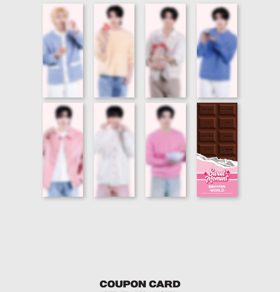 ENHYPEN - World Coupon Card Collection [Vampire Basic Version