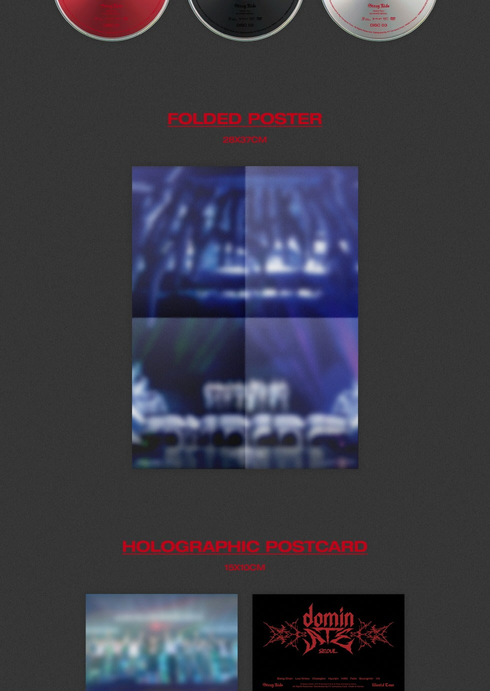 Stray Kids - World Tour [dominATE SEOUL] DVD (POB Option Available).