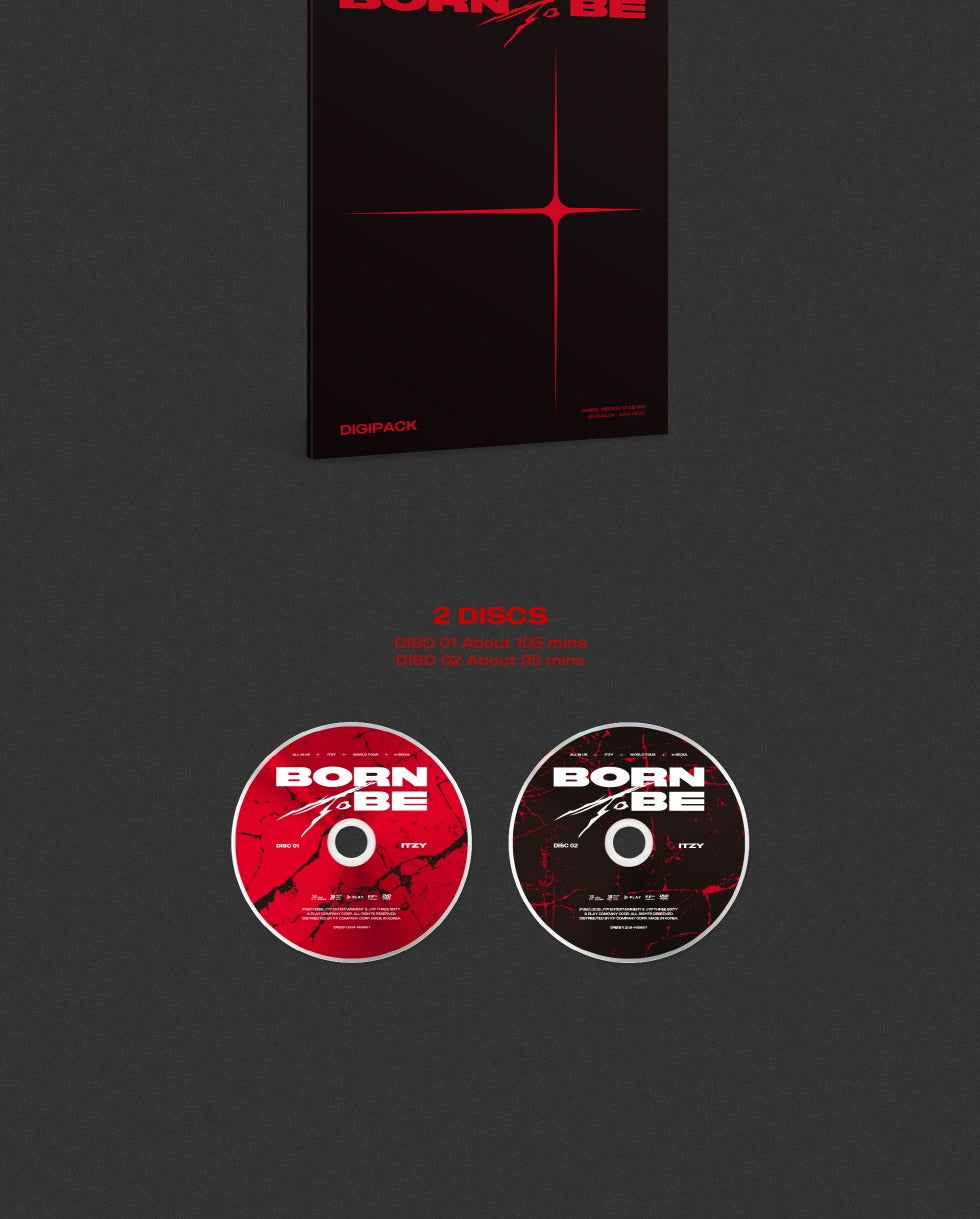ITZY - 2nd World Tour - Born to be in Seoul DVD (POB - Unreleased