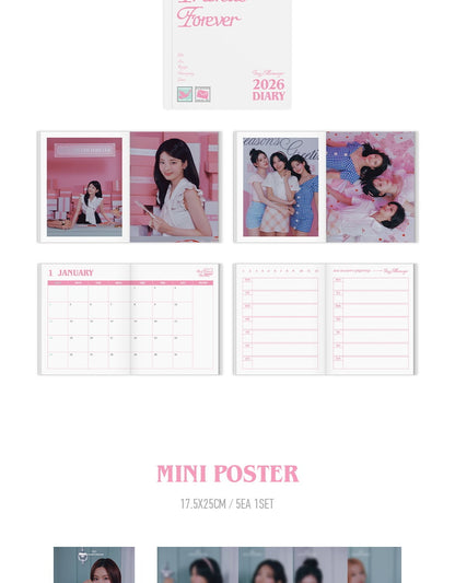 (PRE-ORDER 2025-12-22) ITZY - 2026 Season's Greetings [Best Friends Forever] (POB - Photocard Set)(💝 K-Towns 2026 Season's Greetings Event!)