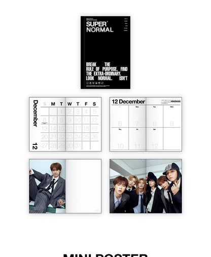 (PRE-ORDER 2025-12-22) Xdinary Heroes - 2026 Season's Greetings [SUPER NORMAL] (POB - Photocard Set)(💝 K-Towns 2026 Season's Greetings Event!)