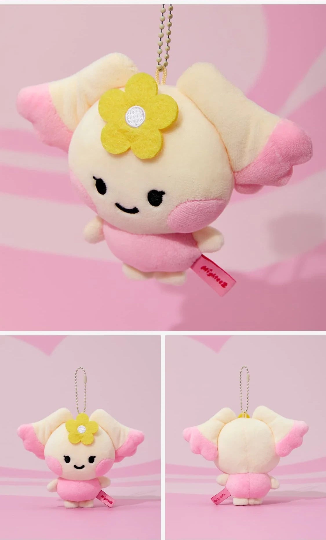 (PRE-ORDER 2025-11-07) ATEEZ - [MIGHTEEZ MINI PLUSH KEYRING](8 Versions)(LINE FRIENDS SQUARE MERCH)