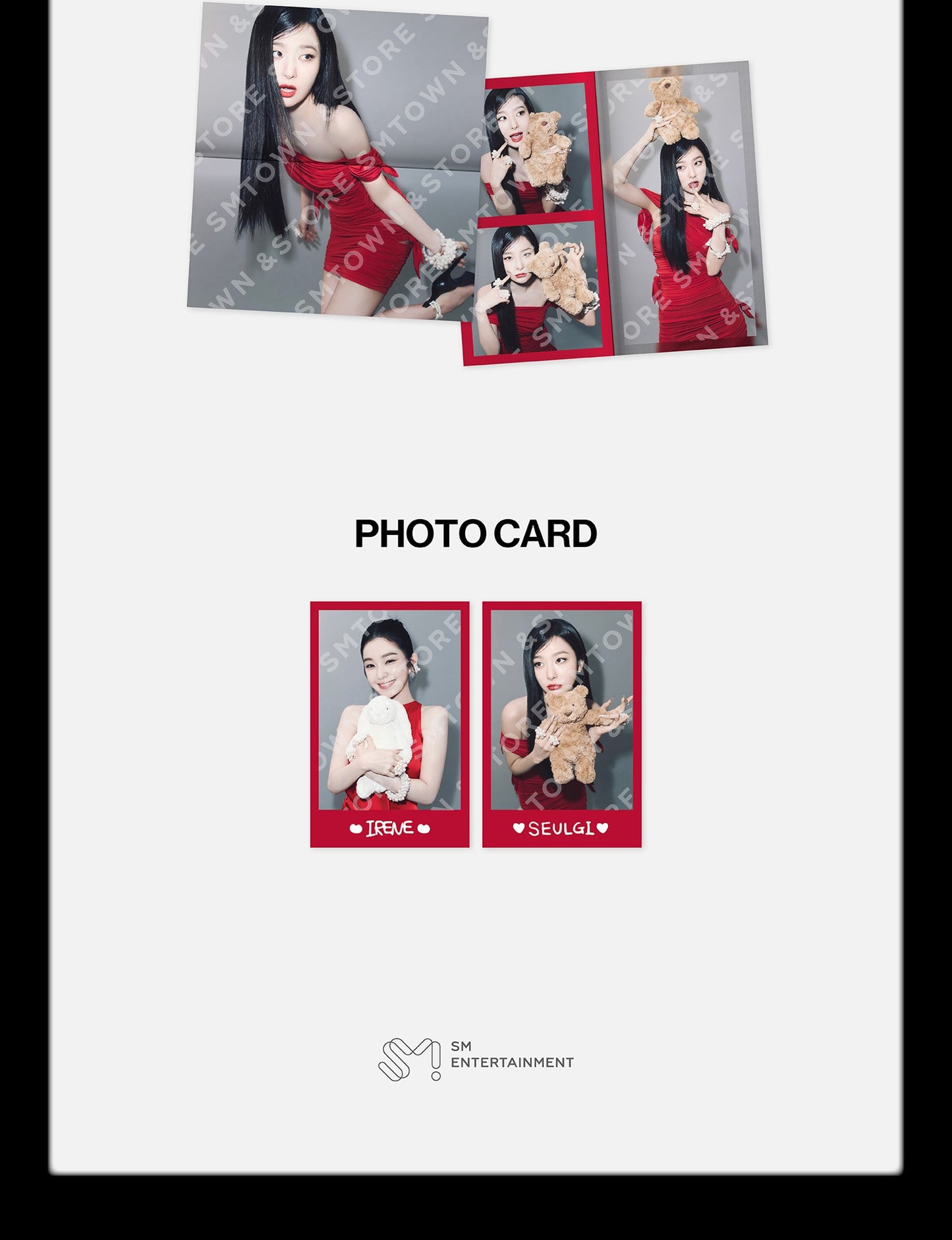 IRENE & SEULGI (Red Velvet) - Concert Tour [BALANCE] in Seoul MD - Postcard Magazine Set (2 Versions).