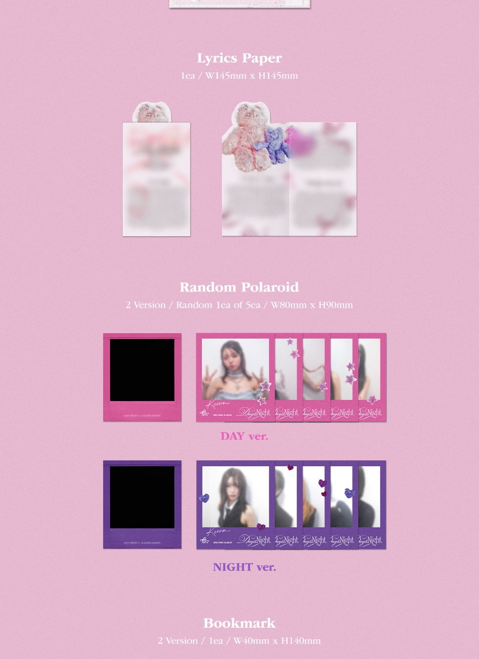 FIFTY FIFTY - 3rd Mini Album [Day & Night] (2 Versions).