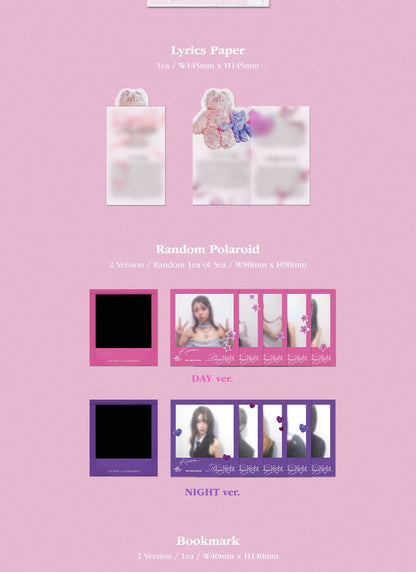 FIFTY FIFTY - 3rd Mini Album [Day & Night] (2 Versions).