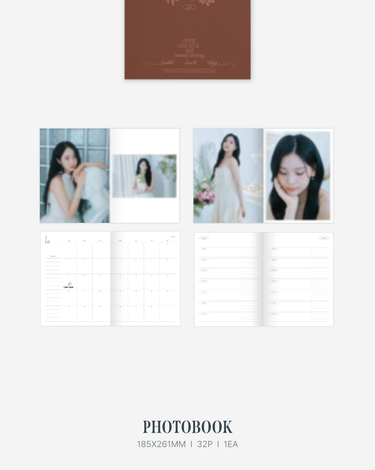 VIVIZ - 2025 Season's Greetings [VIVIZ Museum](POB - 1 Photocard with K-Towns Season's Greetings Event)(2 Left).