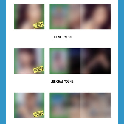 Fromis_9 (F9) - 3rd Single Album Supersonic Compact Version (8 Versions) Random 1ea.