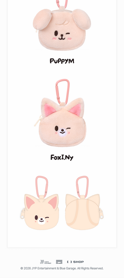 (PRE-ORDER 2026-11-16) Stray Kids - [Stray Kids World Tour <RUN IT SEOUL> Merch] SKZOO MINI BACKPACK KEYRING - RUN IT (POB Included Based on Order Amount)