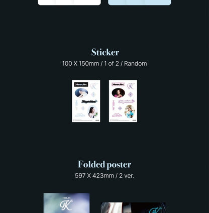 HEEJIN (ARTMS) 1st Mini Album K (2 VERSIONS).