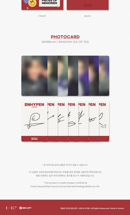 ENHYPEN - [PIECES OF MEMORIES 2021-2022]