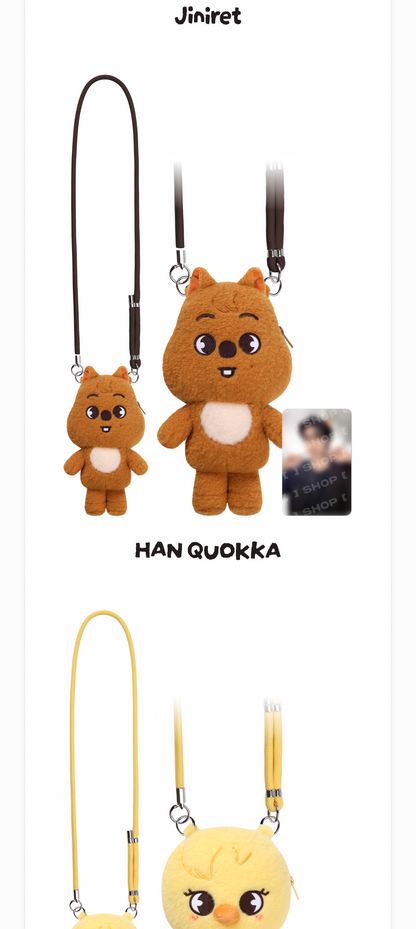 (PRE-ORDER 2026-11-16) Stray Kids - [Stray Kids World Tour <RUN IT SEOUL> Merch] SKZOO PLUSH CROSS BAG - RUN IT (POB Included Based on Order Amount)