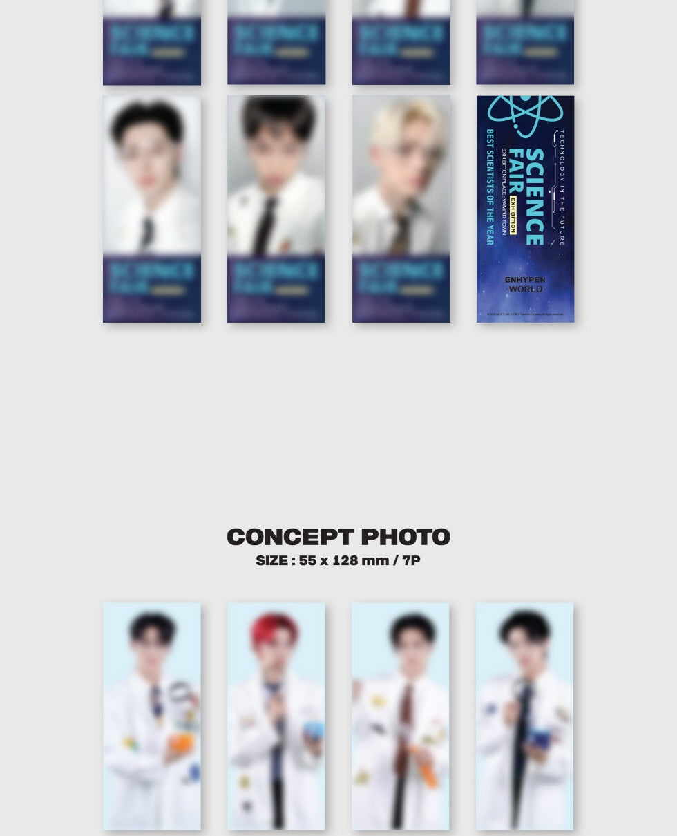 ENHYPEN - World Coupon Card Collection [Scientist Version](2 Versions).