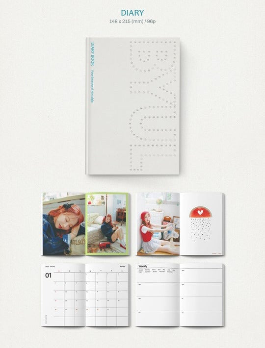 Moon Byul (Mamamoo) - 2025 Season's Greetings_ [Four Seasons of Nostalgia 사계향수(四季鄕愁)] (POB - Photocards included)(1 Left).