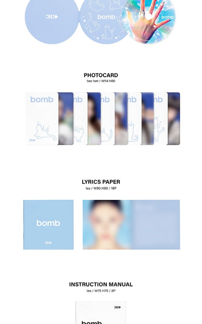 ILLIT - 3rd Mini Album [bomb] Merch Version