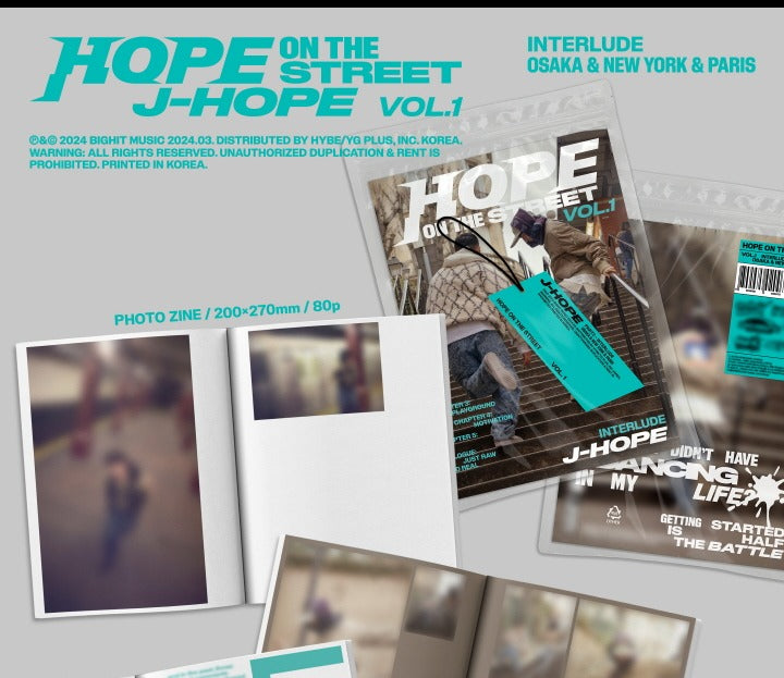 J-HOPE - Hope On The Street Vol. 1 (2 Versions).