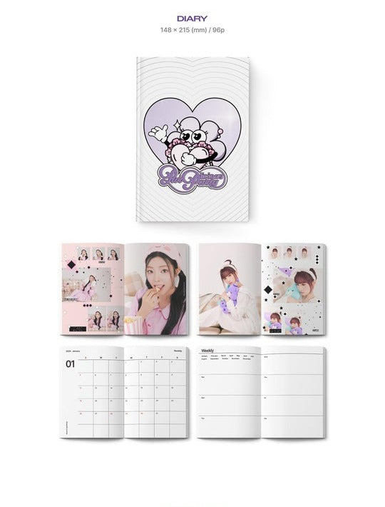 Purple Kiss - 2025 Season's Greetings_ [Purplicious Party] (POB - Photocards)(Limited Quantity).