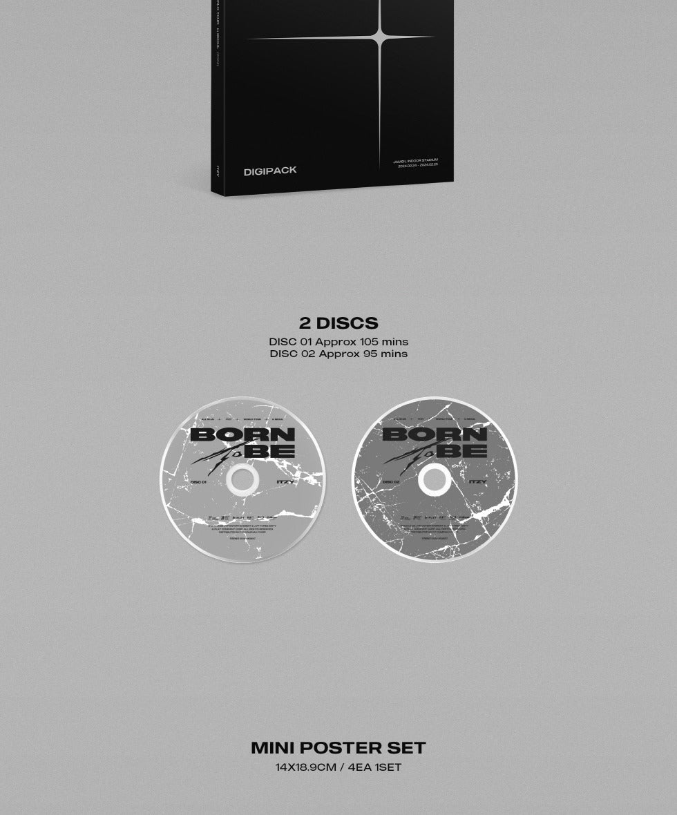 ITZY - 2nd World Tour - Born to be in Seoul Blu-ray (POB Included).