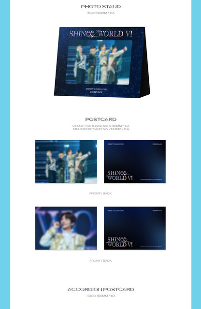 SHINee - WORLD VI [PERFECT ILLUMINATION : SHINee’S BACK] DVD Version (4 Versions)(POB - Photocard Set Included)