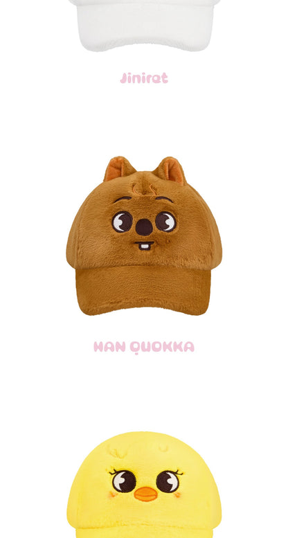 (PRE-ORDER 2026-07-30) Stray Kids - 6th Fanmeeting [STAY in Our Little House] SKZOO PLUSH CAP (8 Versions)(POB Included Based on Order Amount).