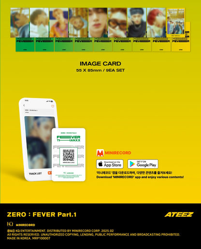 ATEEZ - ZERO : FEVER Part. 1, Platform Version (3 Versions).