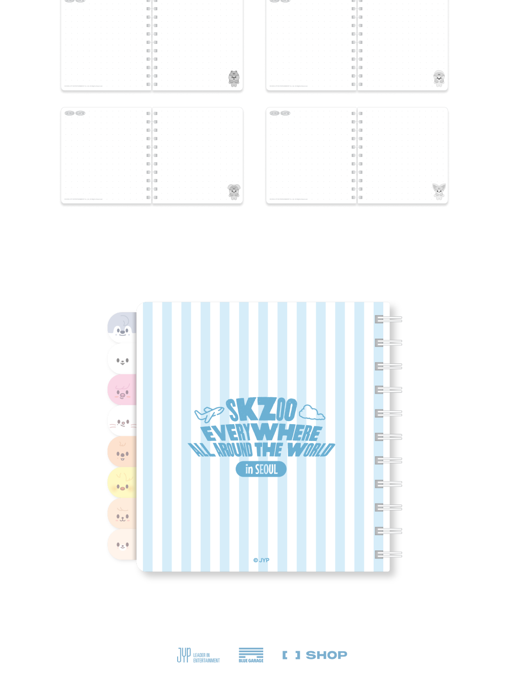 (PRE-ORDER 2026-08-15) Stray Kids - SKZOO INDEX NOTE SEOUL Ver. [SKZOO Everywhere All Around The World]