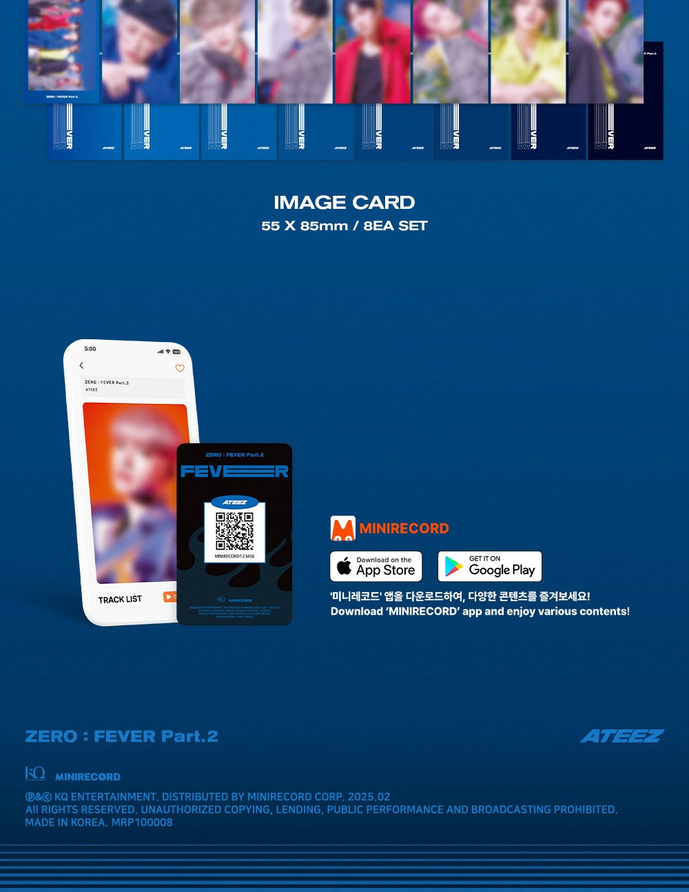ATEEZ - ZERO : FEVER Part. 2, Platform Version (3 Versions).