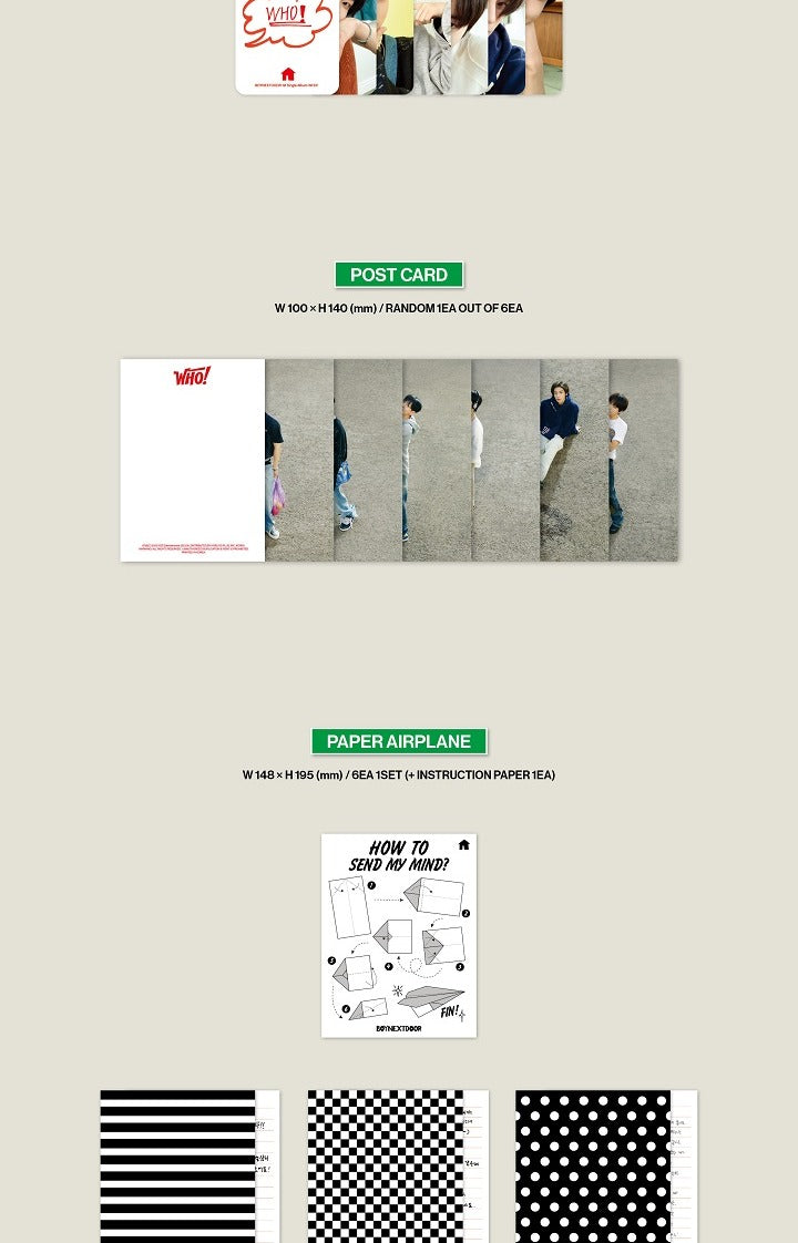 BoyNextDoor - 1st Single Album [WHO!] (2 Versions). – K-Towns