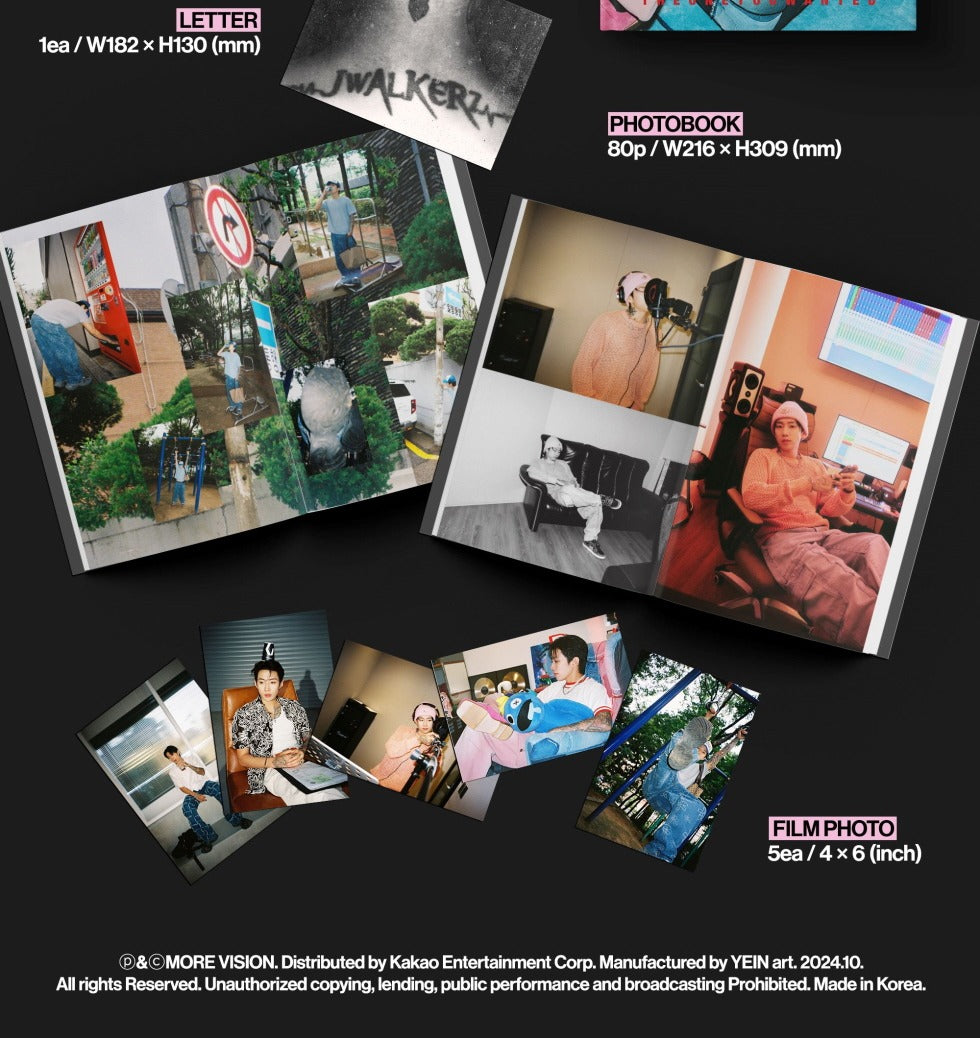 JAY PARK + KIRIN / BADDEST NICE GUYS（美品） AOMG MOST WANTED 2020 NEW YEAR POP UP STORE ㅤ ITEM 006 JAY