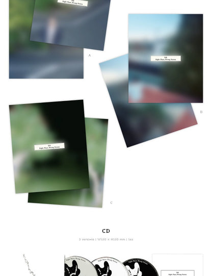 RM (BTS) - [Right Place, Wrong Person] (3 Versions).