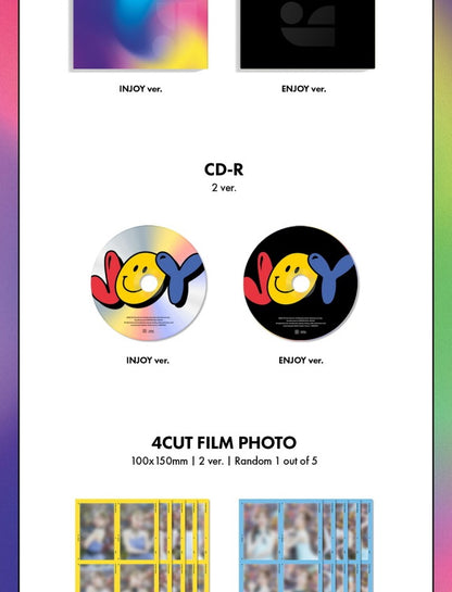 woo!ah! (Wooah) 1st Mini Joy (2 Versions) Random