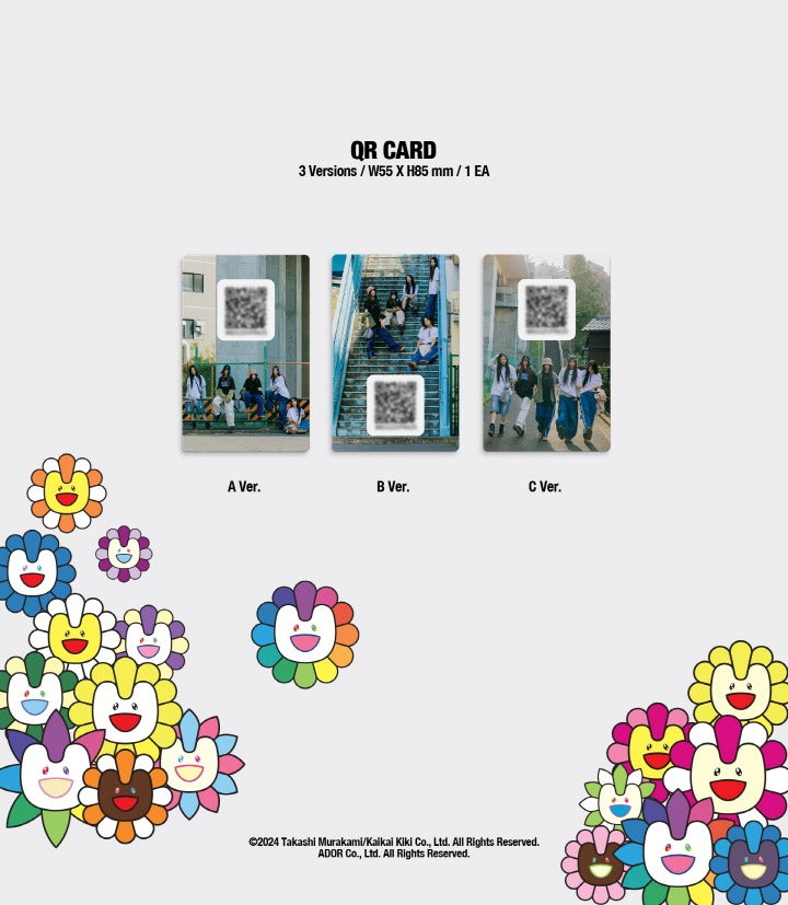 NewJeans Supernatural Weverse Albums Version (3 Versions) Random