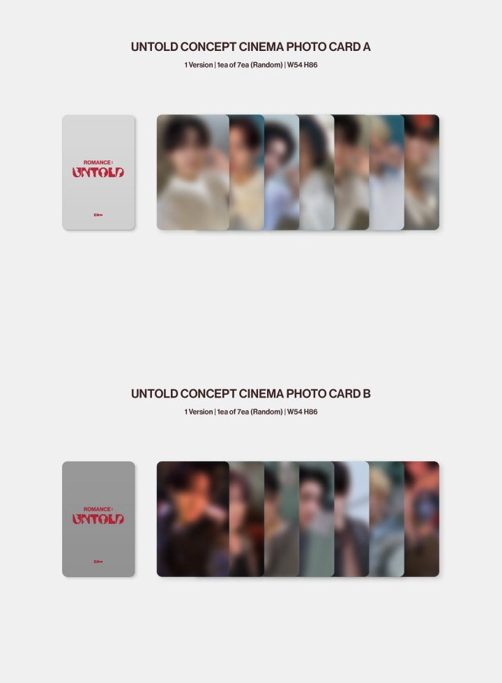 ENHYPEN ROMANCE : UNTOLD Weverse Version – K-Towns